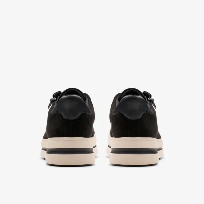 Clarks Black Shoes Audreigh Sky Black Fabric 8211 Women