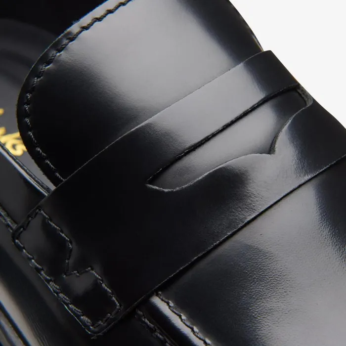 Clarks Black Shoes Badell Easy Black Hi Shine Leather 8211 Men