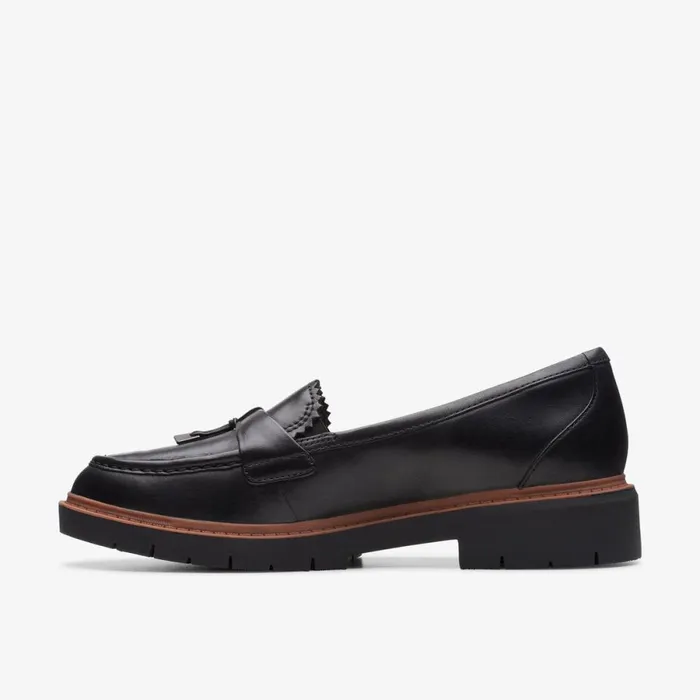 Clarks Black Shoes Westlynn Bella Black Leather 8211 Women