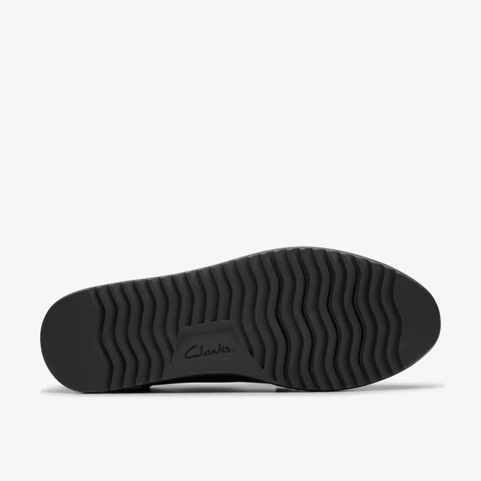 Clarks Black Shoes Zylah May Black Leather 8211 Women