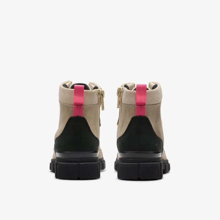 Clarks Boots Evyn Hike Off White 8211 Kids