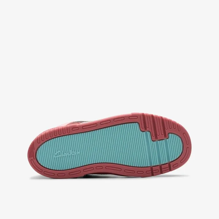 Clarks Boots Oslo Hiker Pink Combination 8211 Kids