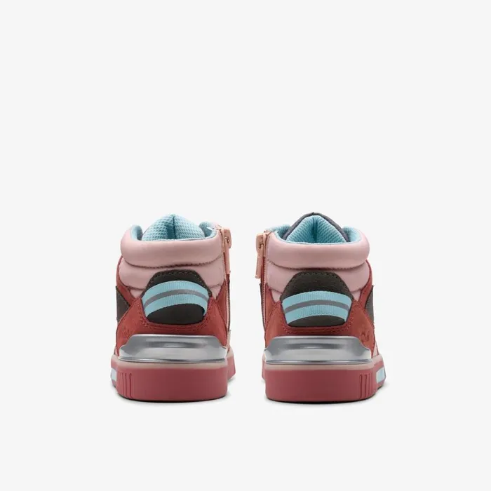 Clarks Boots Oslo Hiker Pink Combination 8211 Kids
