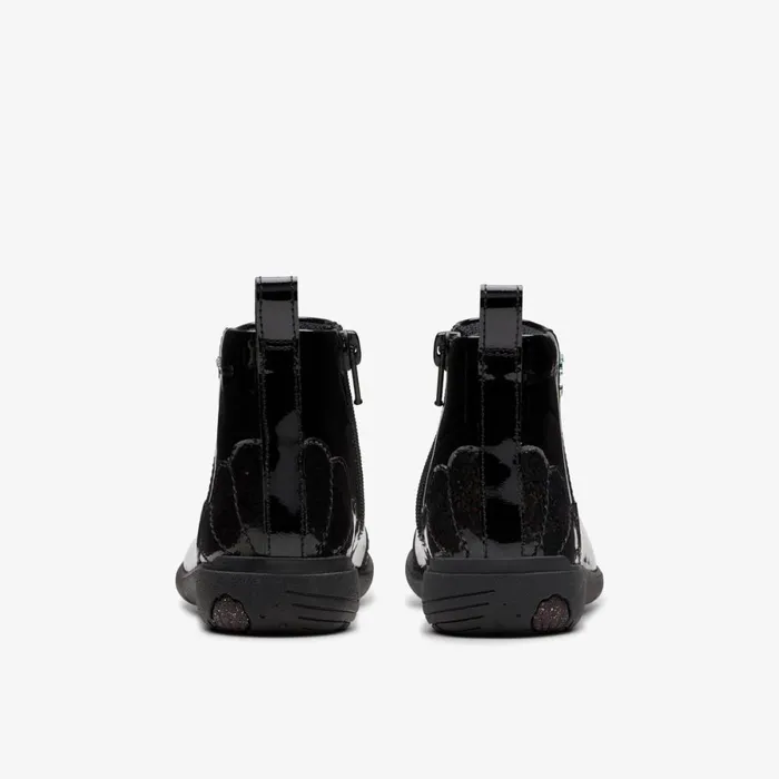 Clarks Boots Relda Glow Black 8211 Kids