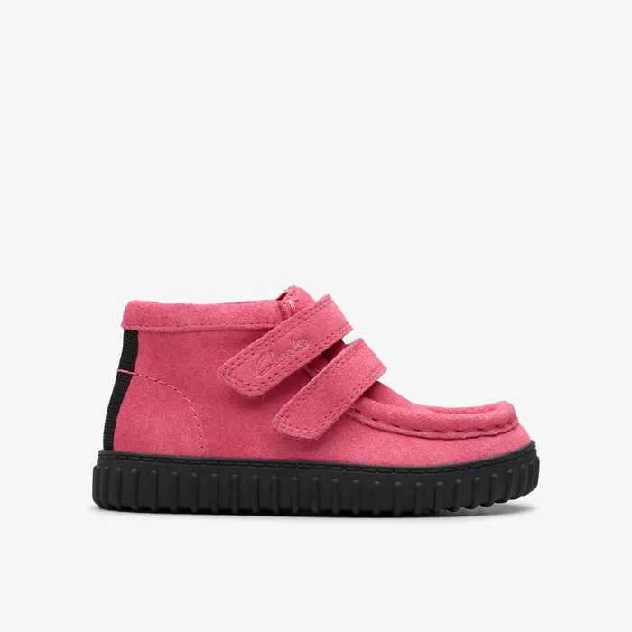Clarks Boots Torhill Toddler Fuchsia Suede 8211 Kids
