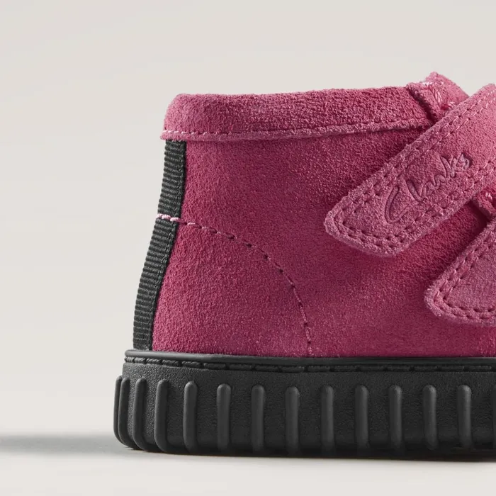 Clarks Boots Torhill Toddler Fuchsia Suede 8211 Kids