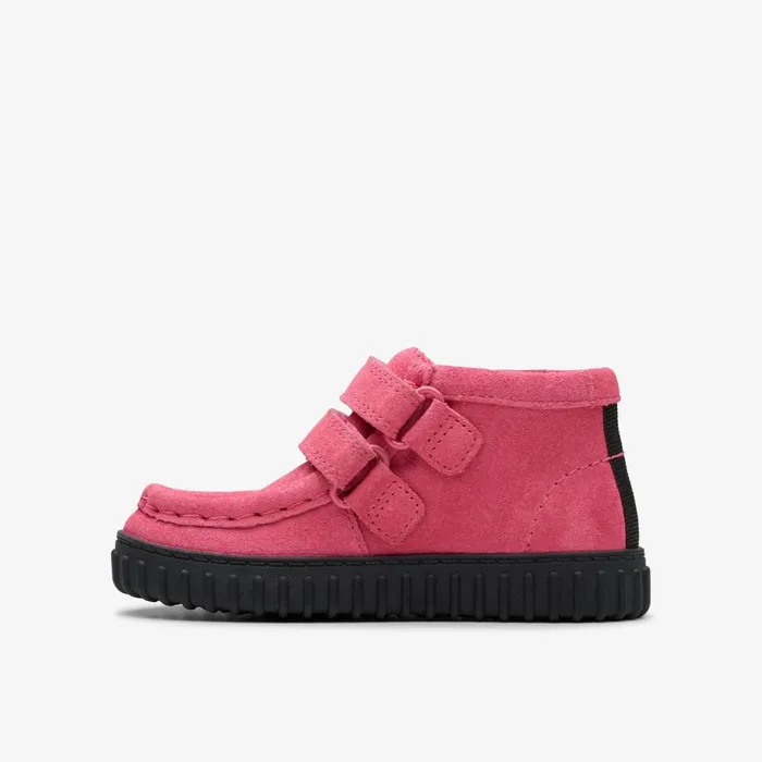Clarks Boots Torhill Toddler Fuchsia Suede 8211 Kids