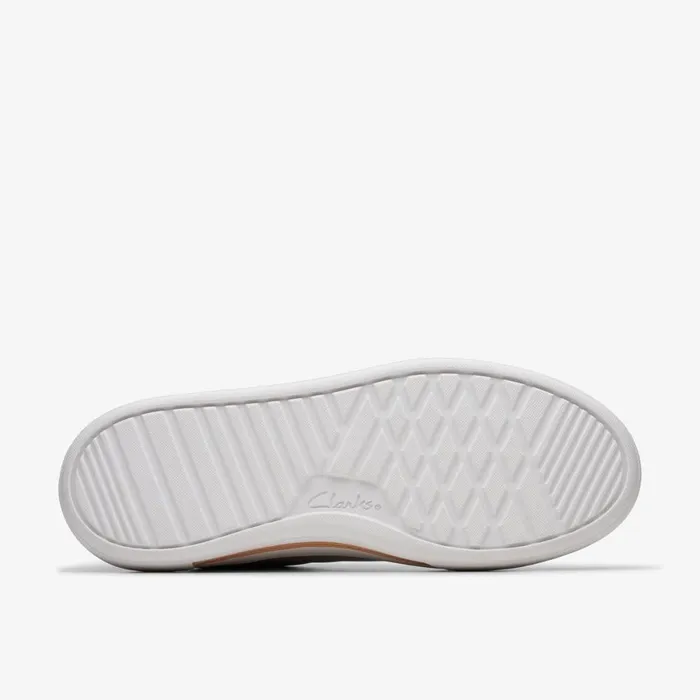 Clarks Flat Shoes Hollyhock Walk Silver Leather 8211 Women