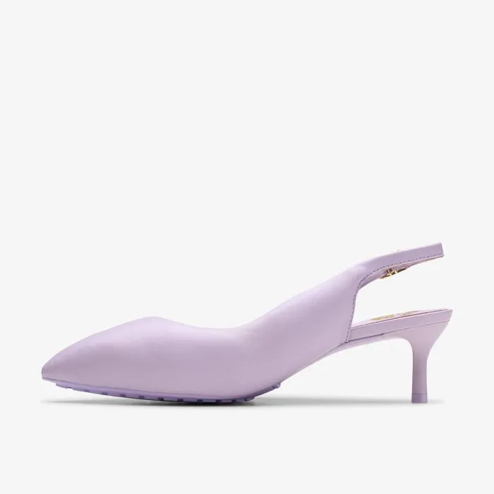 Clarks Heels Martine Rose Sling Lilac Leather 8211 Women
