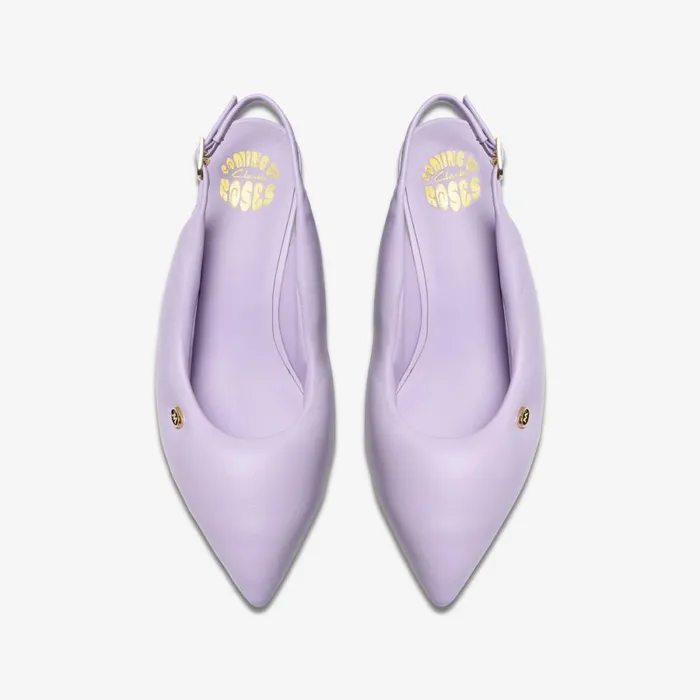 Clarks Heels Martine Rose Sling Lilac Leather 8211 Women