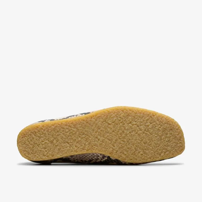Clarks Loafers Wallabee Loafer Grey Snake Leather 8211 Men