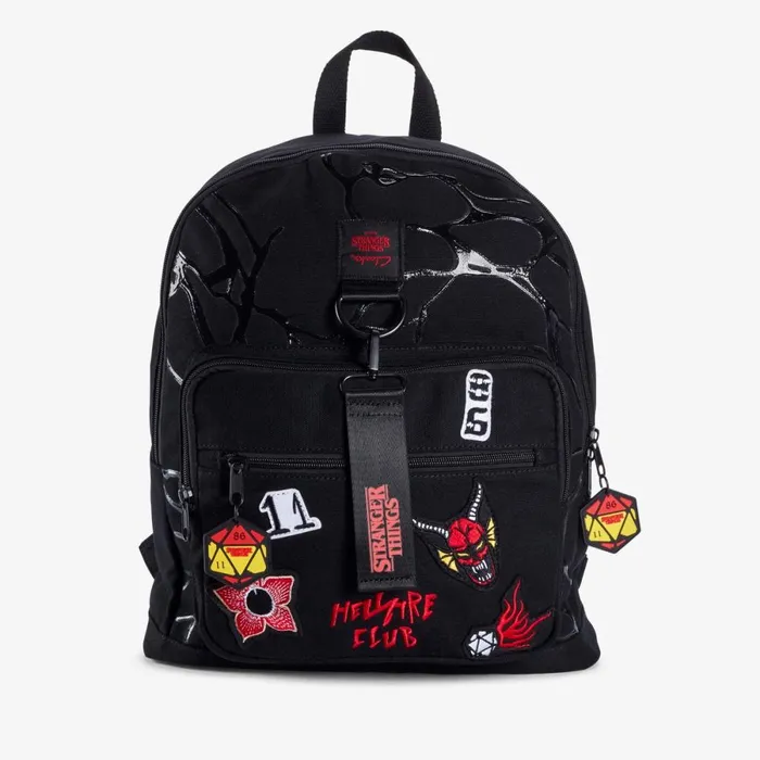 Clarks School Bags Stranger Things Pack Black Combination 8211 Kids