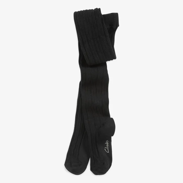 Clarks Socks and Tights Tights 78 Years Black 8211 Kids