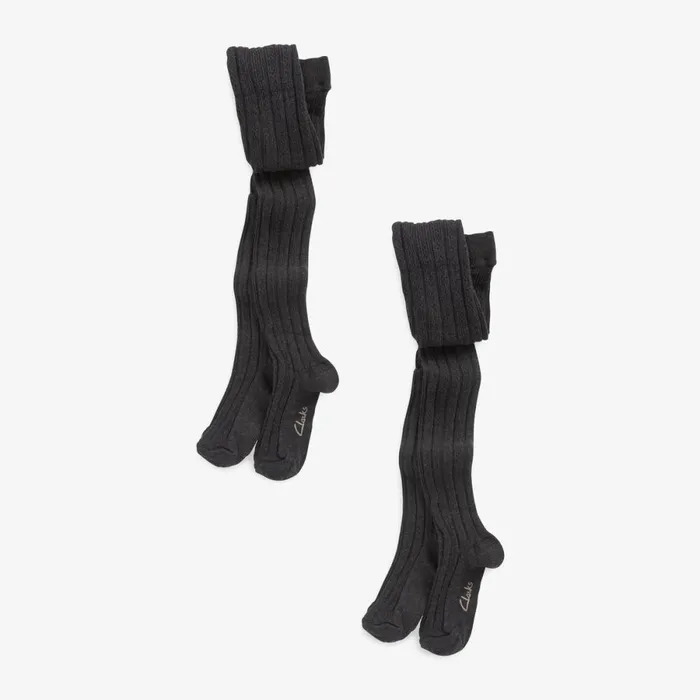 Clarks Socks and Tights Tights 910 Years Grey 8211 Kids