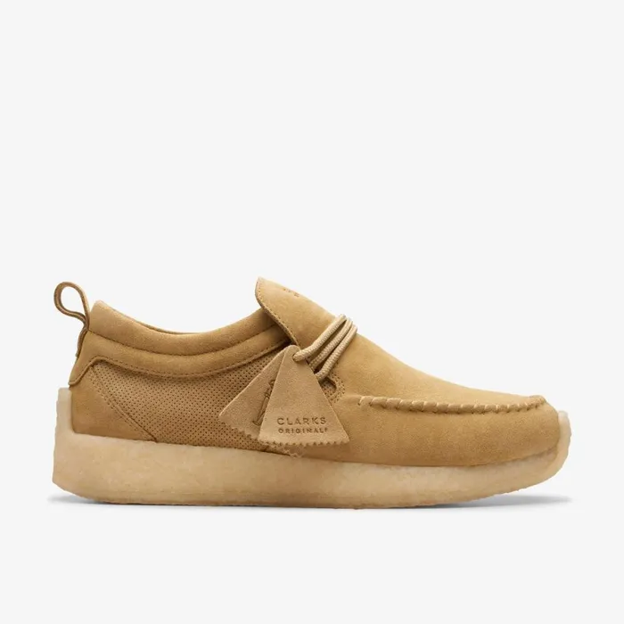 Clarks Trainers Maycliffe Light Sand 8211 WomenMen