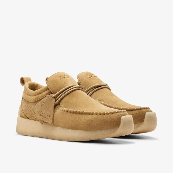 Clarks Trainers Maycliffe Light Sand 8211 WomenMen