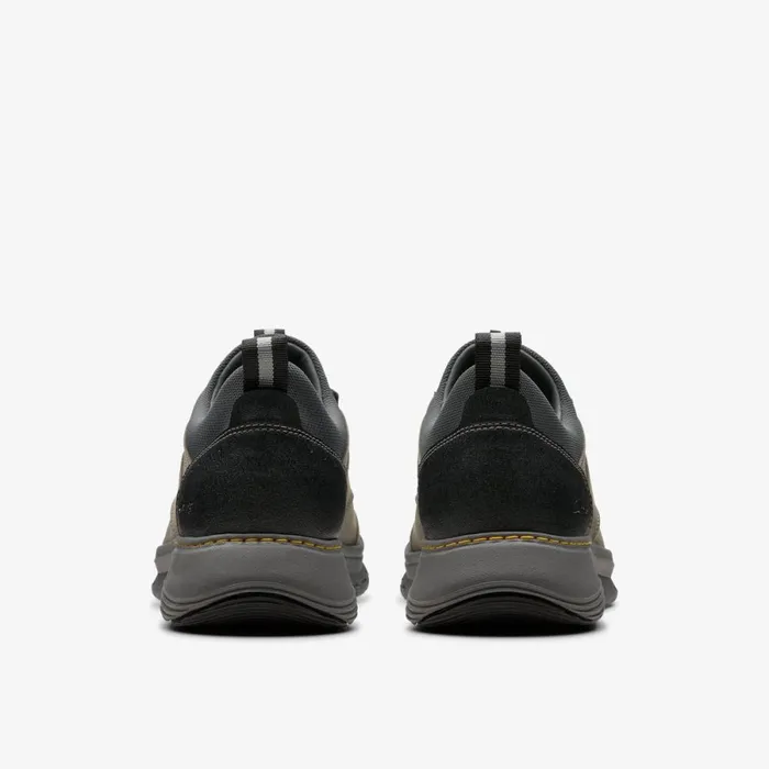Clarks Trainers Motion Trek Ez Grey Leather 8211 Men