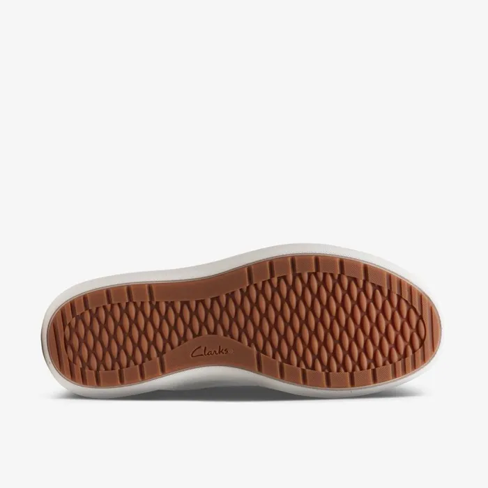 Clarks Trainers Nalle Lace White Leather 8211 Women