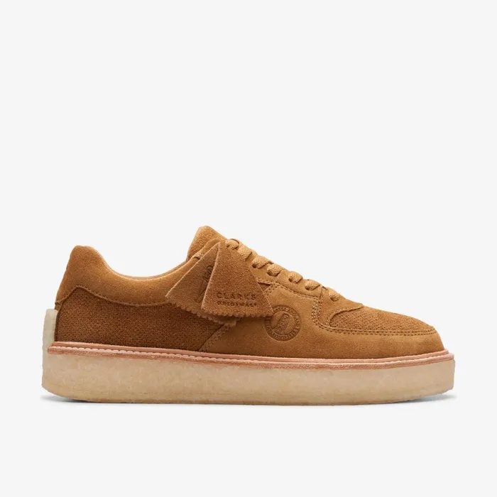 Clarks Trainers Sandford Golden Sand Suede 8211 WomenMen