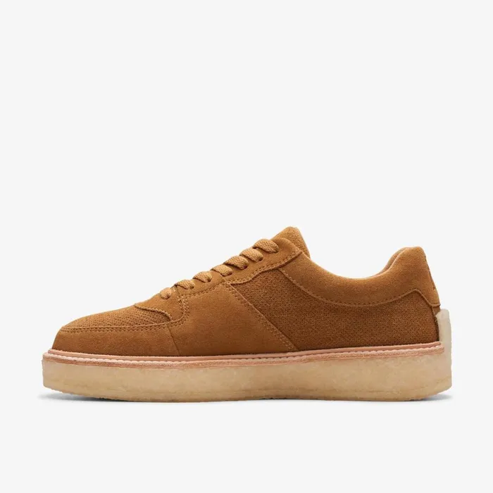 Clarks Trainers Sandford Golden Sand Suede 8211 WomenMen