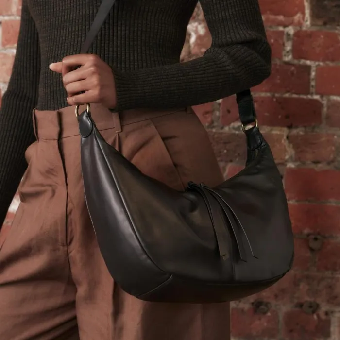 Clarks Women039s Bags Willow Moon Black Leather 8211 Women