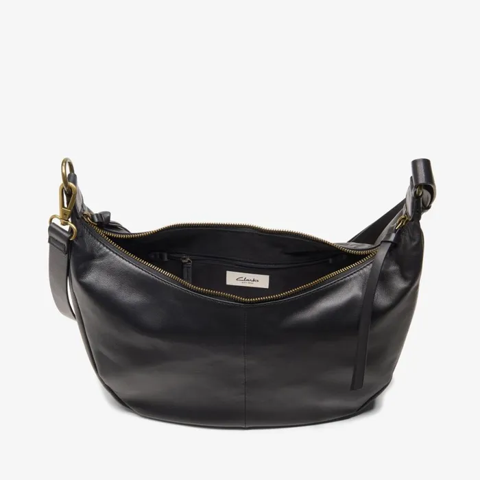 Clarks Women039s Bags Willow Moon Black Leather 8211 Women