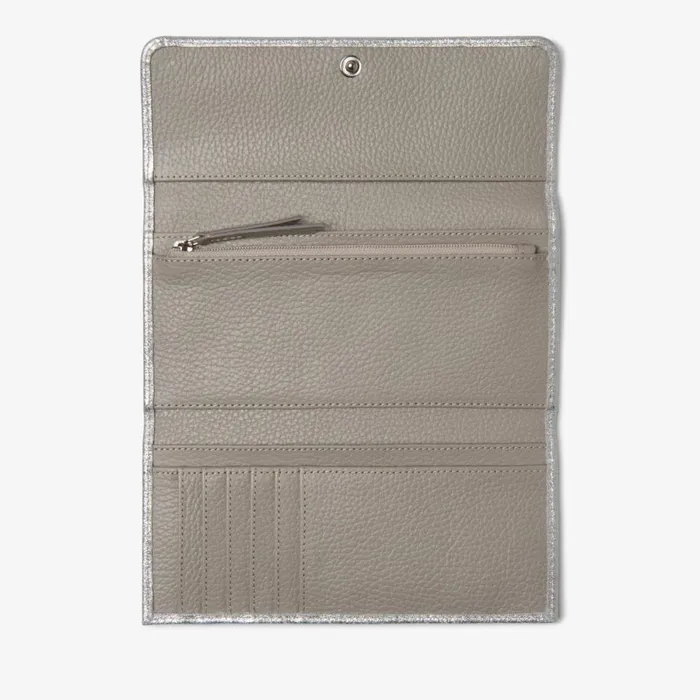 Clarks Women039s Purses Roslyn Mid Silver Leather 8211 Women
