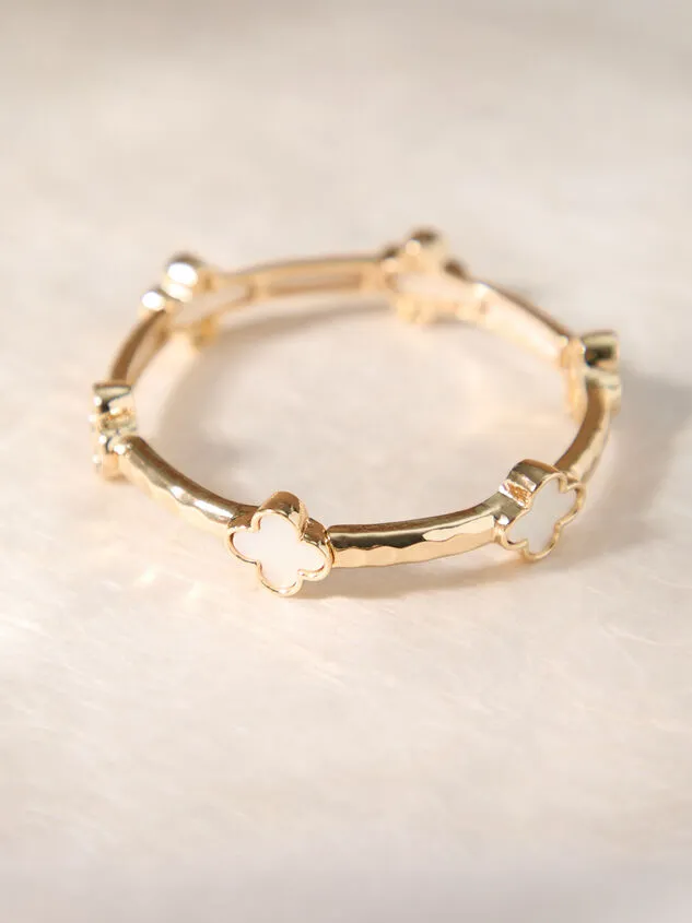 Clover Stretch Bracelet Gold Women Altar039d State Bracelets