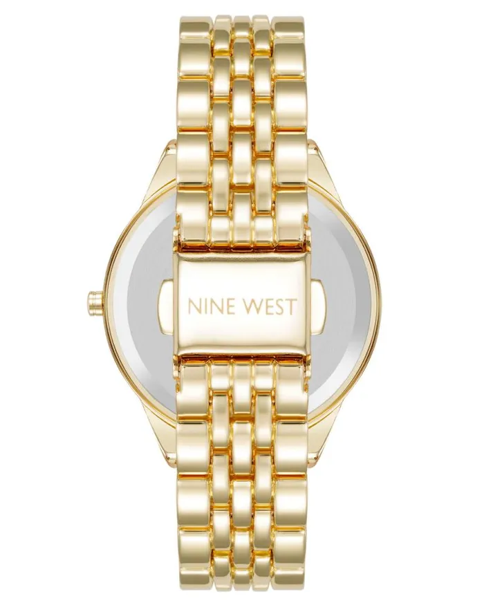 Contemporary Classic Watch Champagnegold Women Nine West Straps Contemporary Classic Watch Champagnegold Women Nine West Straps