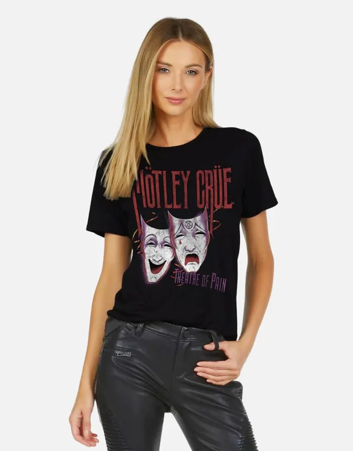 Croft X Mtley Cre Theatre Black Women Lauren Moshi Short Sleeve