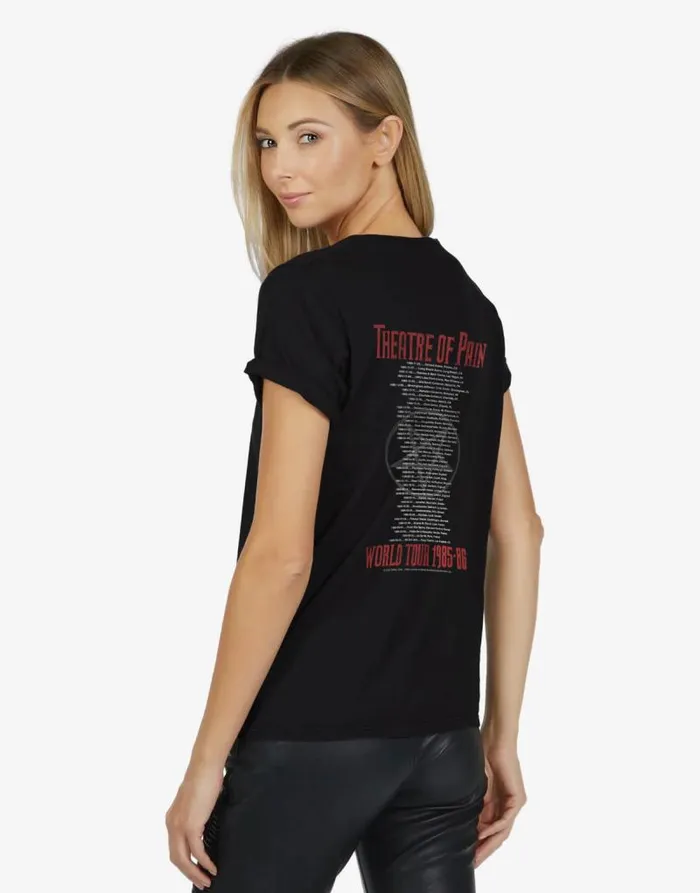 Croft X Mtley Cre Theatre Black Women Lauren Moshi Short Sleeve
