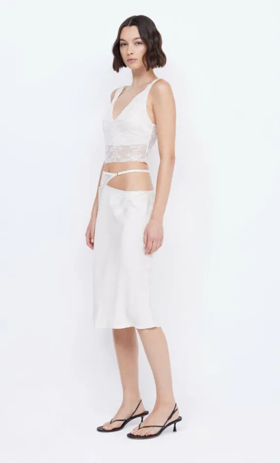 Cropped Shop Bec Bridge Santal Cropped Top Ivory