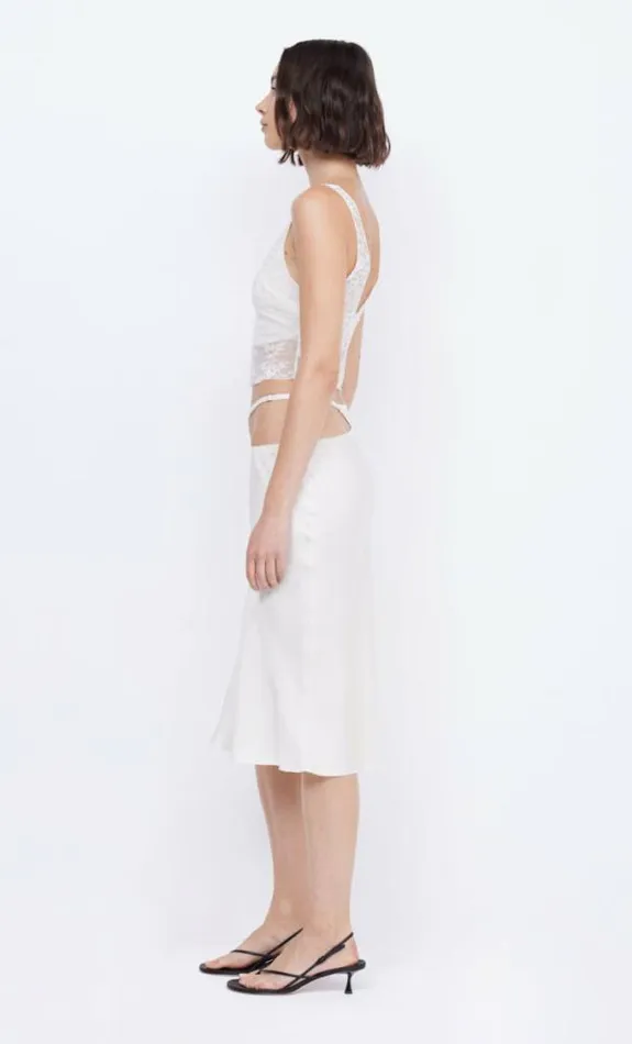 Cropped Shop Bec Bridge Santal Cropped Top Ivory