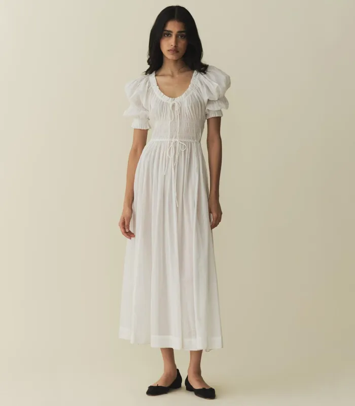 DEN Dresses Women Ischia Dress Salt DEN Dresses Women Ischia Dress Salt