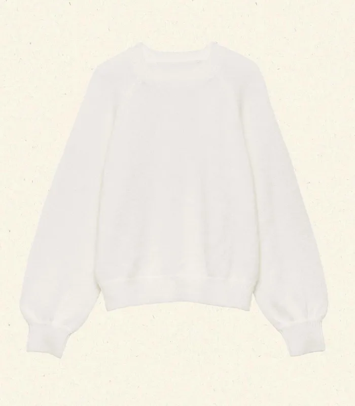 DEN Knitwear Women Marsena Sweater Ivory DEN Knitwear Women Marsena Sweater Ivory