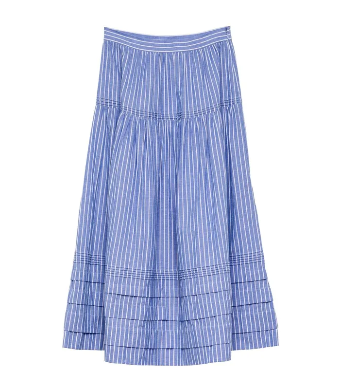 DEN Skirts Women Sebastiane Skirt Deauville Stripe DEN Skirts Women Sebastiane Skirt Deauville Stripe
