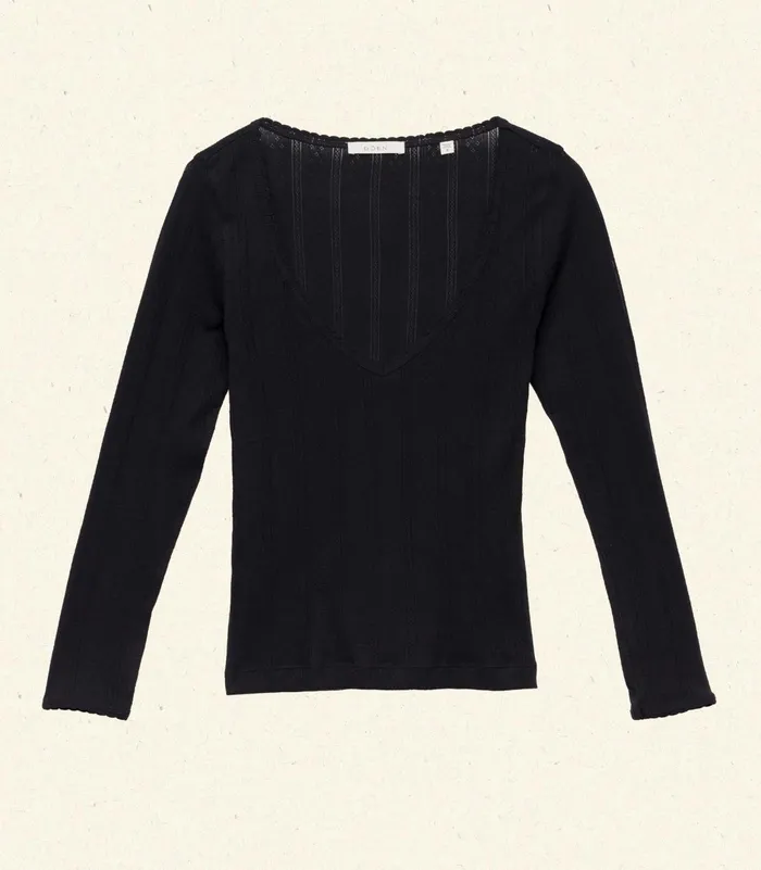 DEN Tees Women Cilla Tee Black DEN Tees Women Cilla Tee Black