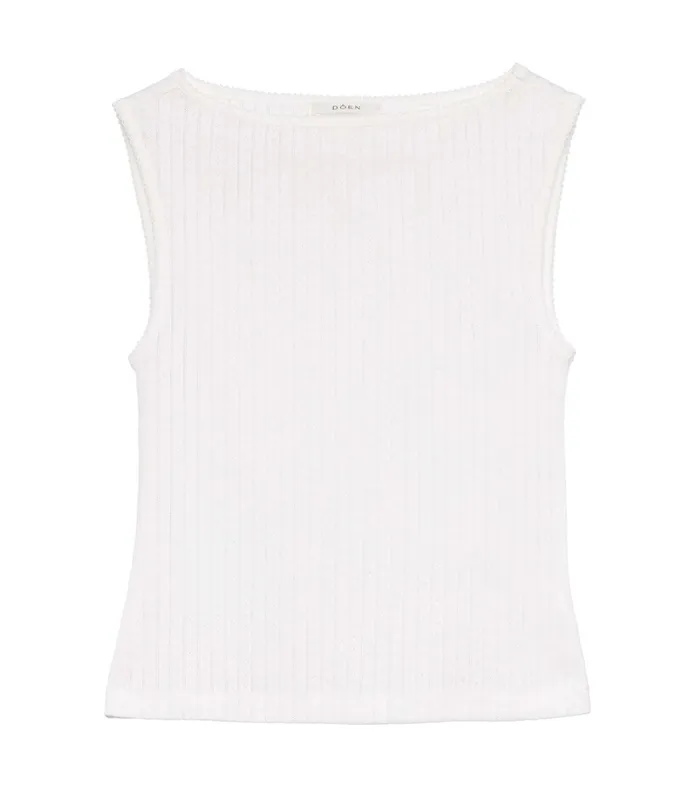 DEN Tees Women Ida Tank Salt DEN Tees Women Ida Tank Salt