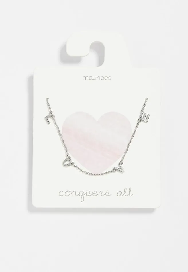 Dainty Love Necklace Women Maurices Jewelry