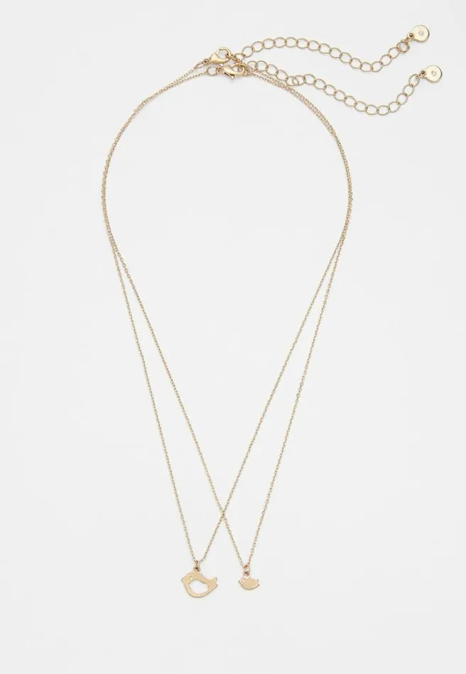 Dainty Mama Bird Necklace Set Women Maurices Jewelry