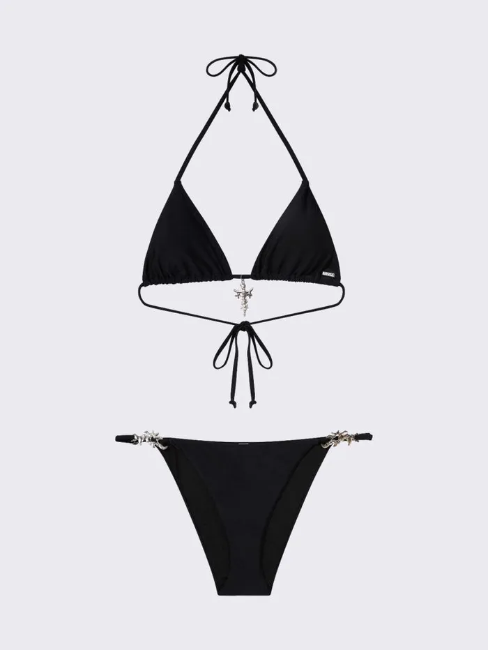 Darcy Metal Triangle Bikini Top Women Minga London Swimwear