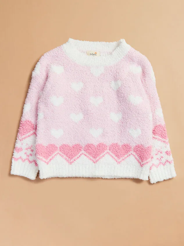 Darling Hearts Sweater Pink Girl Altar039d State Tops
