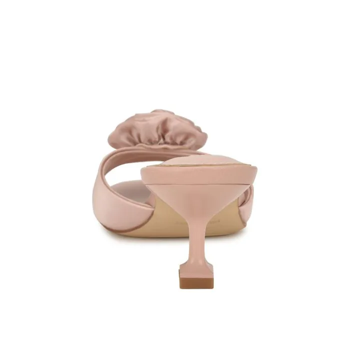 Dhalia Rosette Sandals Pink Women Nine West Sandals Dhalia Rosette Sandals Pink Women Nine West Sandals