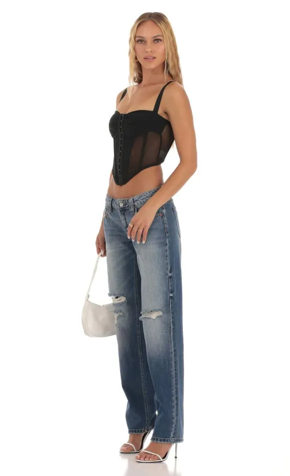 Distressed Jeans Denim Women LUCY IN THE SKY Jeans Distressed Jeans Denim Women LUCY IN THE SKY Jeans