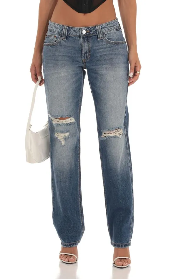 Distressed Jeans Denim Women LUCY IN THE SKY Jeans Distressed Jeans Denim Women LUCY IN THE SKY Jeans
