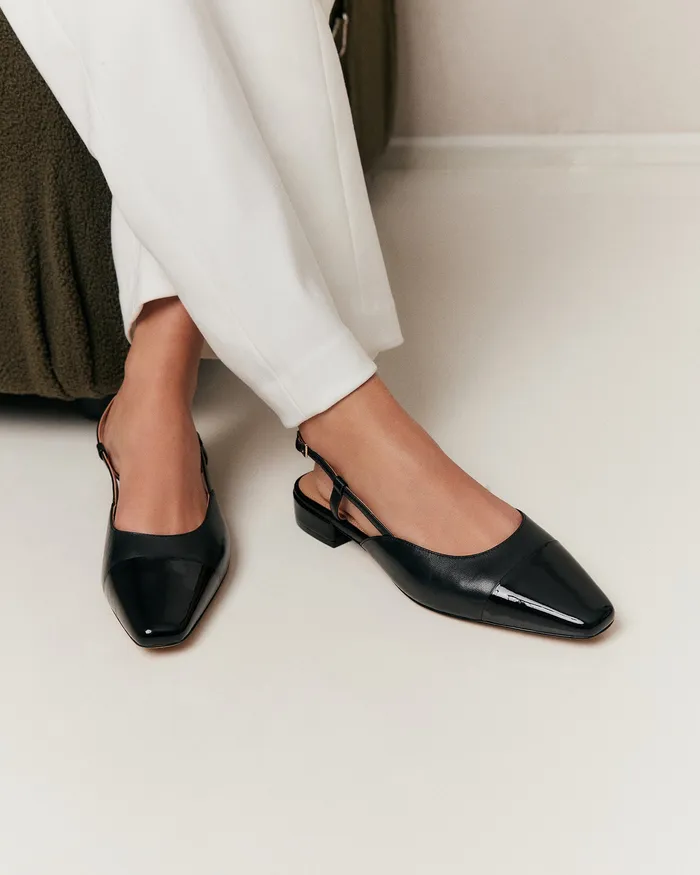 DRESS jomercer Women Leah dress flats black multi DRESS jomercer Women Leah dress flats black multi