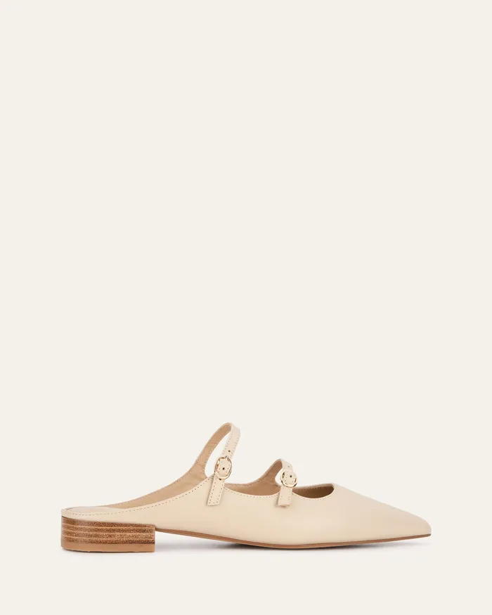 DRESS Women jomercer Adele dress flats sand leather