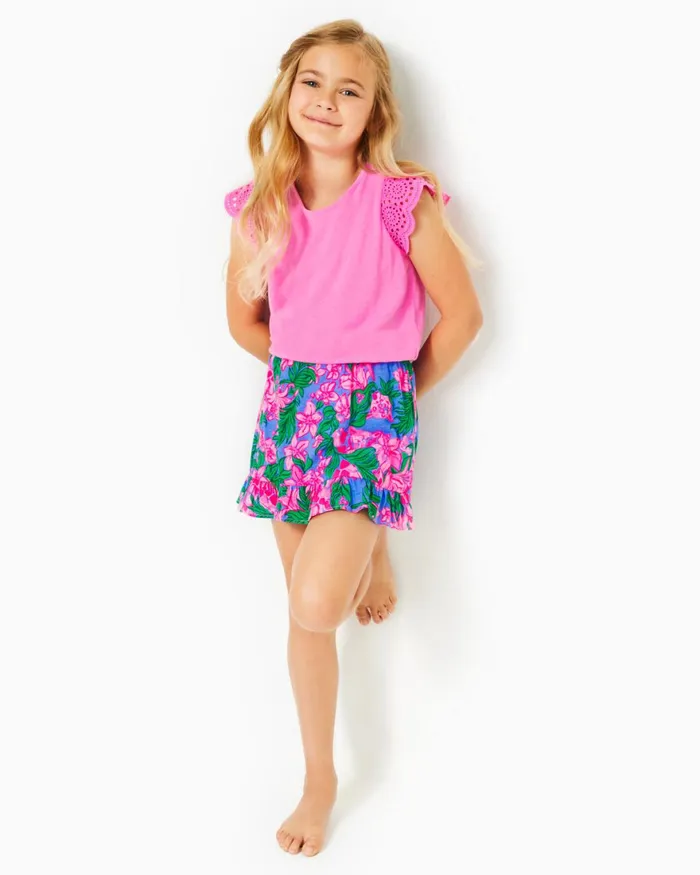Dresses and Rompers Girls Lilly Pulitzer Girls Tania Romper Cerise Pink Safari Sunset Dresses and Rompers Girls Lilly Pulitzer Girls Tania Romper Cerise Pink Safari Sunset