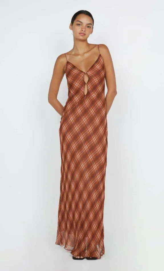 Dresses Bec Bridge Devi Maxi Dress Desert Check