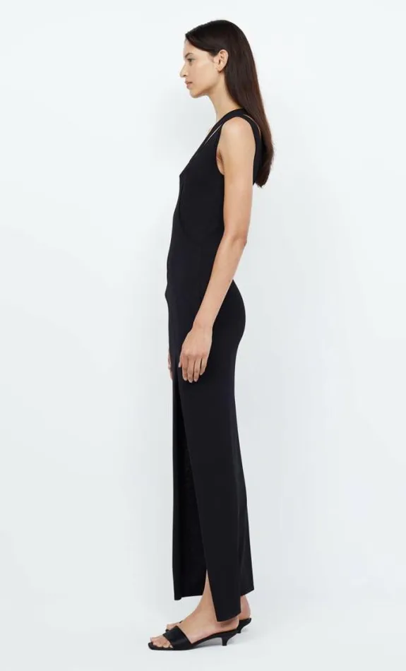 Dresses Bec Bridge Mira Asym Knit Maxi Dress Black